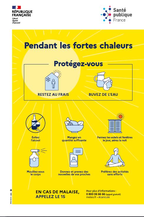 recommandations chaleur